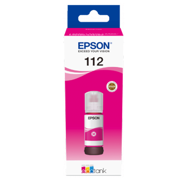INK CART EPSON  112 Magenta for L6580, L6570, L6550, L6490, L15160, L15150, L11160 – 70ml - C13T06C34A