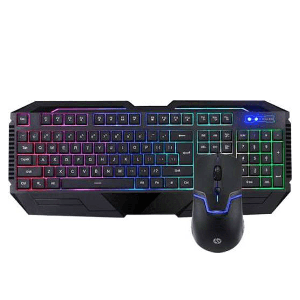 HP USB Gaming Keyboard and Mouse GK1100 Colorful Backlit