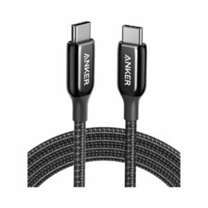 Anker PowerLine+ III USB-C to USB-C 2.0 Cable (3ft) - Black (NYLON BRAIDED)