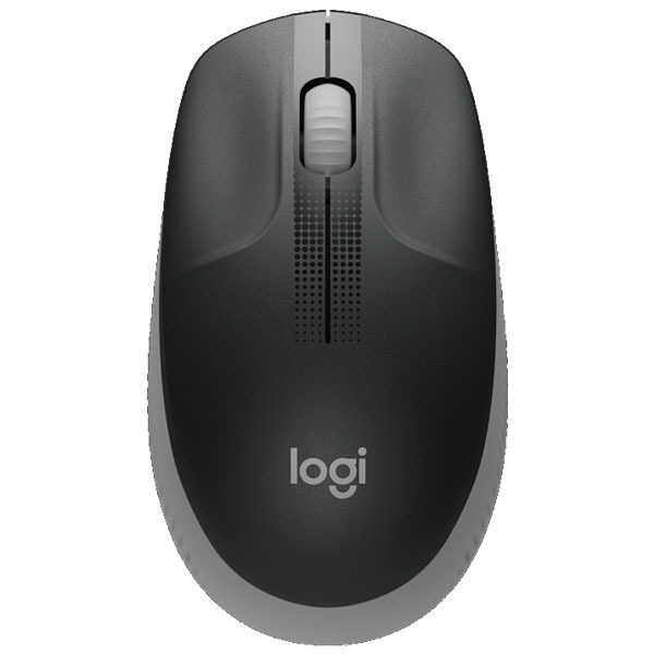 Logitech Wireless Mouse Full Size M190 - Mid Grey