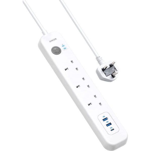 Anker PowerExtend USB-C 3 Strip - White