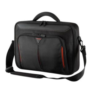 Targus Classic 15.6" Clamshell Laptop Carry Case - Black/Red - CN415