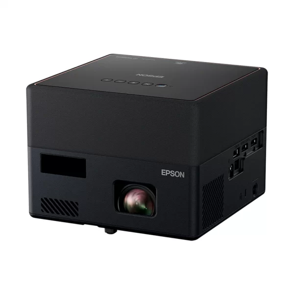 Epson EF-12 Mini Laser Smart Projector 3LCD Technology, Full HD, 1920 x 1080, 16:9, 1000 Lumen - 500 Lumen (economy), 2,500,000 : 1, USB 2.0-A, USB 2.0, Jack plug out, HDMI ARC, HDMI (HDCP 2.3), Android TV, Bluetooth, Wireless Networking, Chromecast / AirPlay, 2.1 kg, 10W Built-in Yamaha Speaker, Main unit, Power Cable, Quick Start Guide, Remote control incl. batteries, User guide 60 months Carry in or 12,000 hours