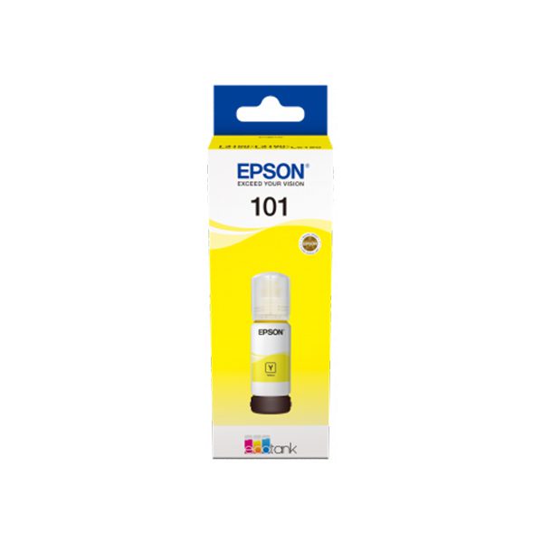 INK CART EPSON  101 Yellow for L4150, L4160, L6160, L6170, L6176, L6190 - 70ml - C13T03V44A