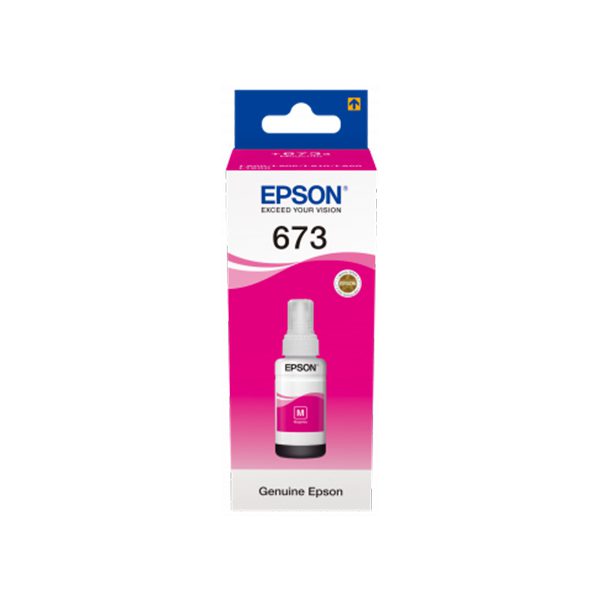 INK CART EPSON T6733 Magenta for L800, L805, L810, L850, L1800-70ml - C13T67334A