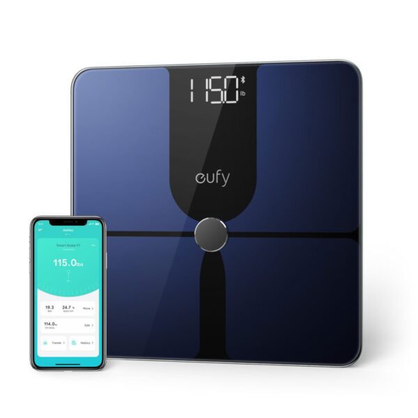 Eufy Smart Scale P1 - Black/Blue