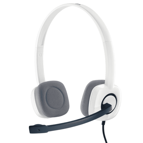 Logitech Stereo Headset H150 - White (2*3.5 MM JACK) - 981-000350