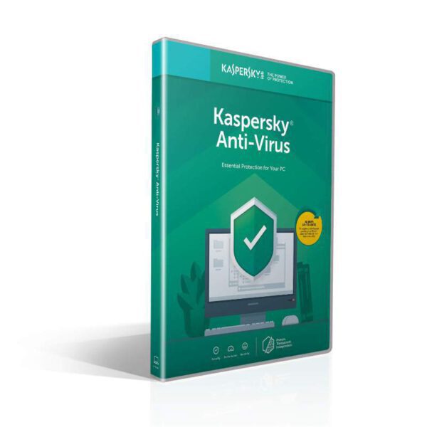 Kaspersky Antivirus 2021; 1 Device +1 License for Free for 1 Year