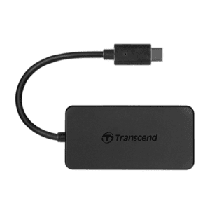 Transcend 4-Port HUB USB 3.1 Gen 1 Type C, Black - TS-HUB2C