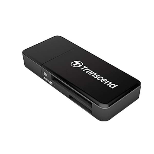 Transcend SD and microSD Card Reader USB 3.1 Gen 1, Black - TS-RDF5K
