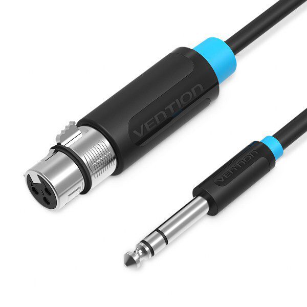 VENTION 6.5MM MALE TO XLR FEMALE AUDIO CABLE