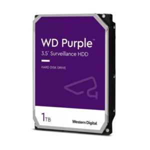 WD Purple Surveillance Hard Drive - 1 TB, 64 MB, 5400 rpm - WD10PURZ