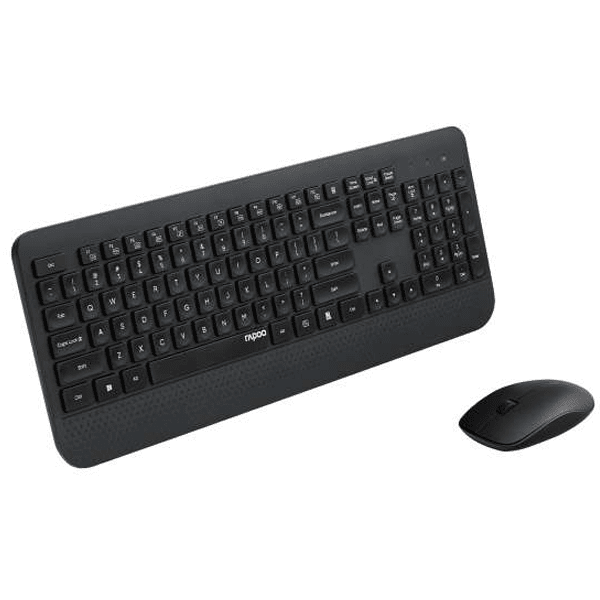 Rapoo Wireless Optical Mouse & Keyboard X3500 - Black