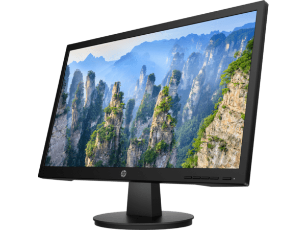 HP V22 21.5" FHD Monitor, Black Color, Connectivity : VGA, HDMI 1.4 - 9SV80AS