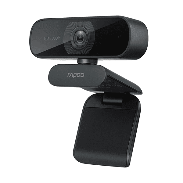 Rapoo C260 | 1080p HD Webcam | Built-in Dual Noise Reduction Mics