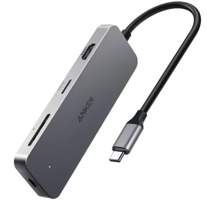 Anker Premium 7-in-1 USB-C Hub - Gray