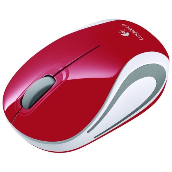 Logitech Wireless Mouse M187 - Red