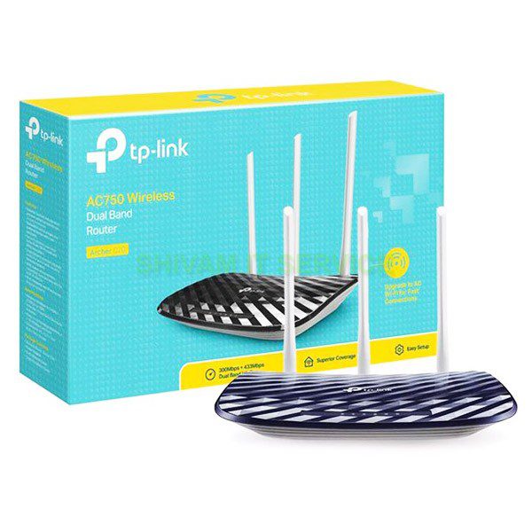 TP-Link AC750 Wireless Dual Band Router - TL-ARCHER C20