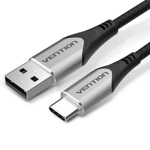 VENTION USB-C TO USB 2.0-A CABLE 1M GRAY ALUMINUM ALLOY TYPE